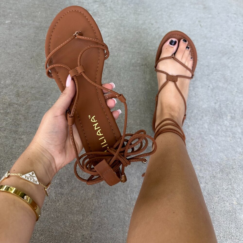 NEW LILIANA LACE-UP SANDALS